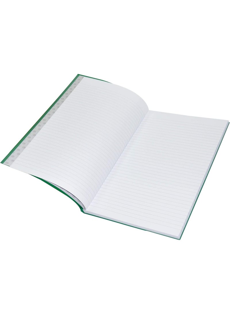 FIS PVC Cover NoteBook, 96 Sheets, 192 pages, Single Line, Green Colour 5-Piece - FSNBFS2QPVCGR - Image 2